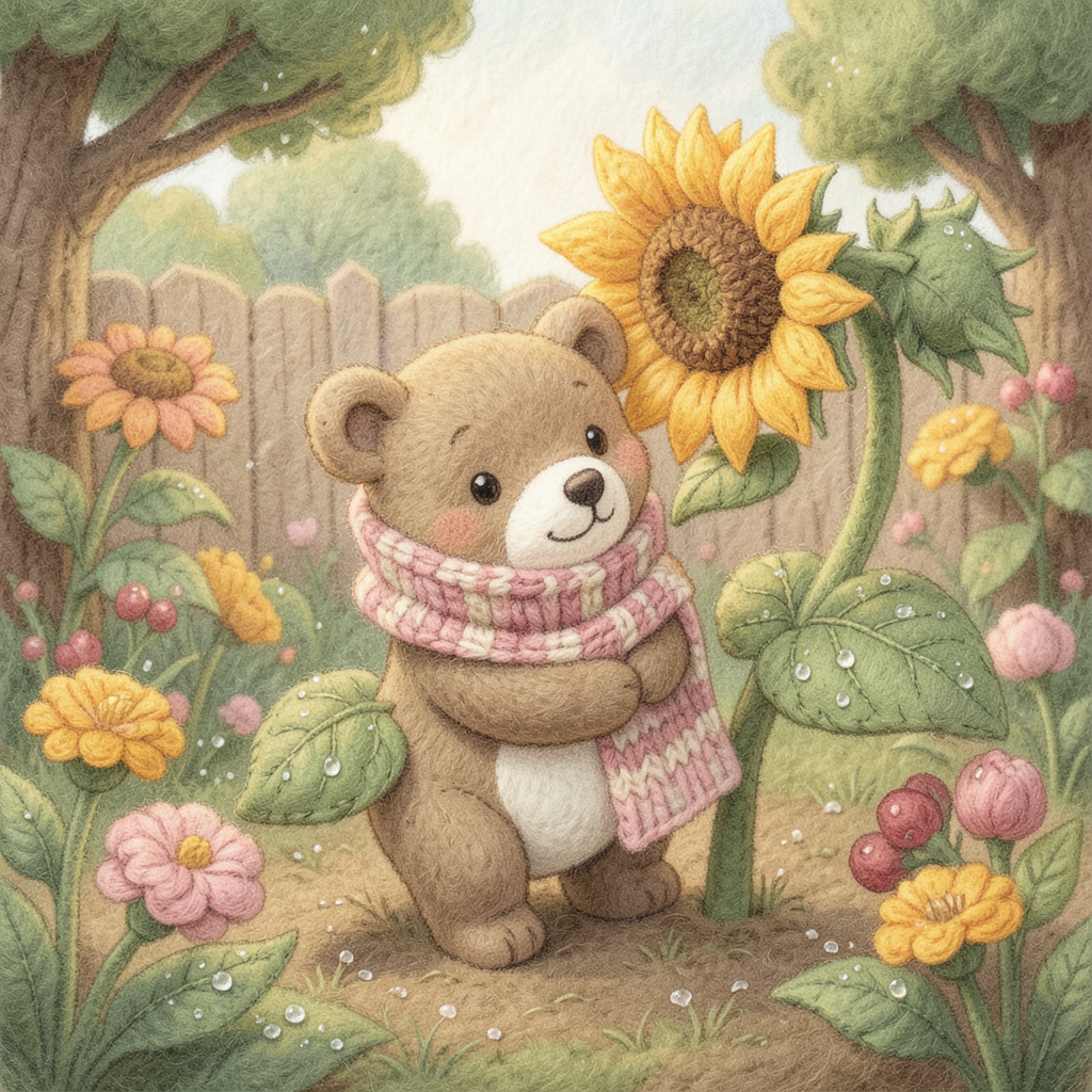 Sunflower Scarf