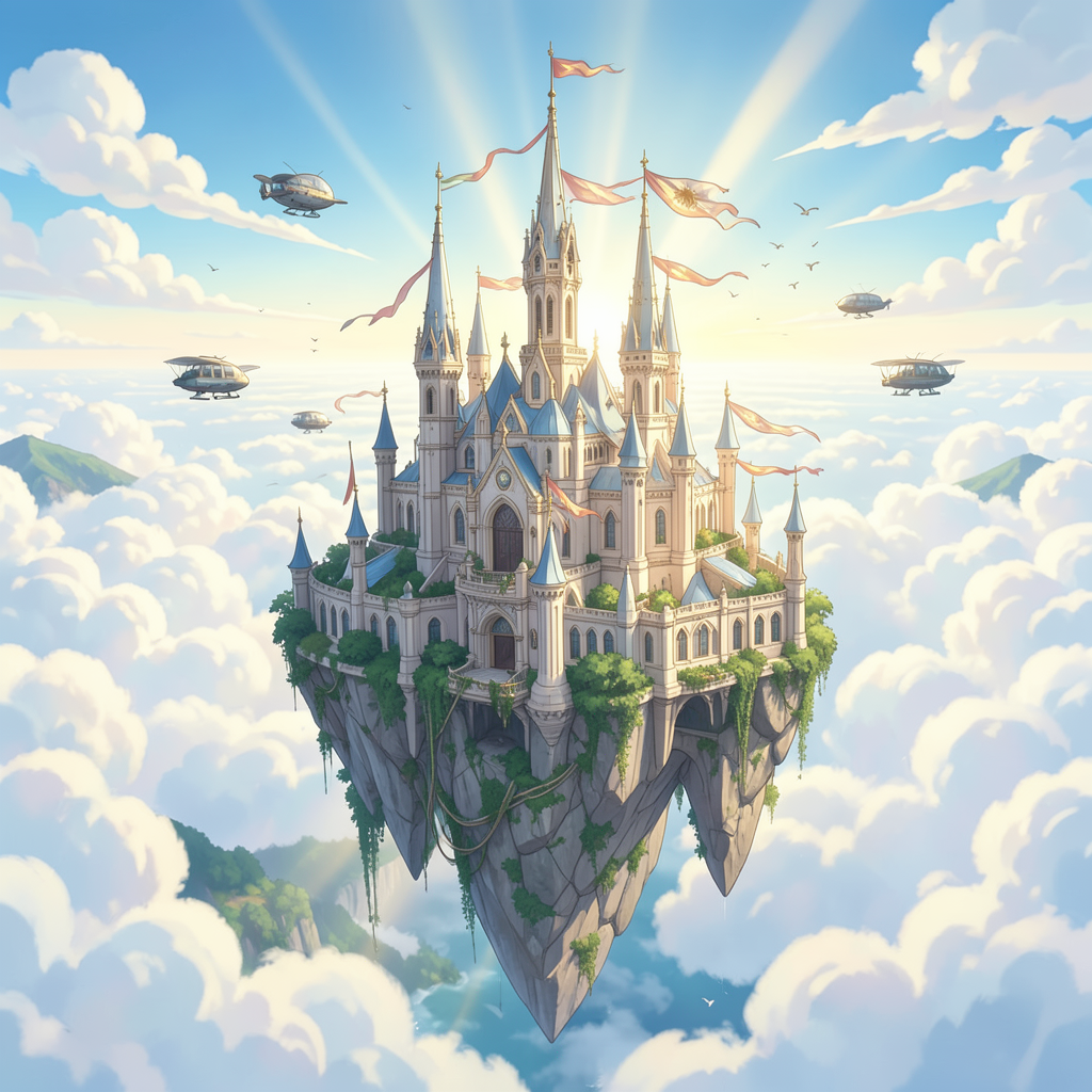 Castle Above Cloud Sea