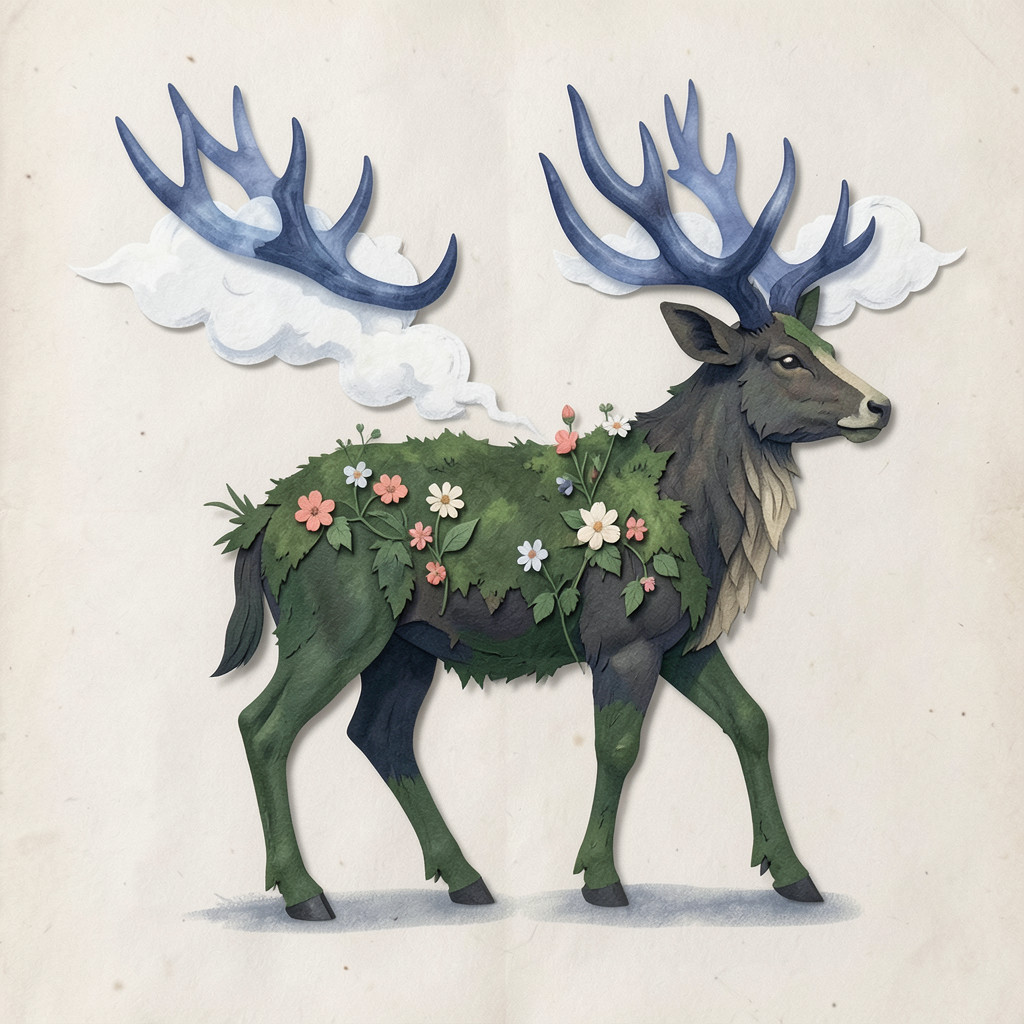Cloud-Antler Stag