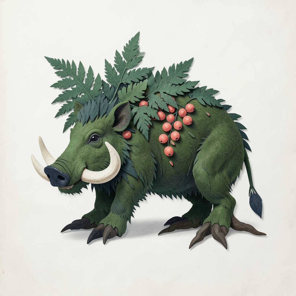 Jade-Tusk Boarfern
