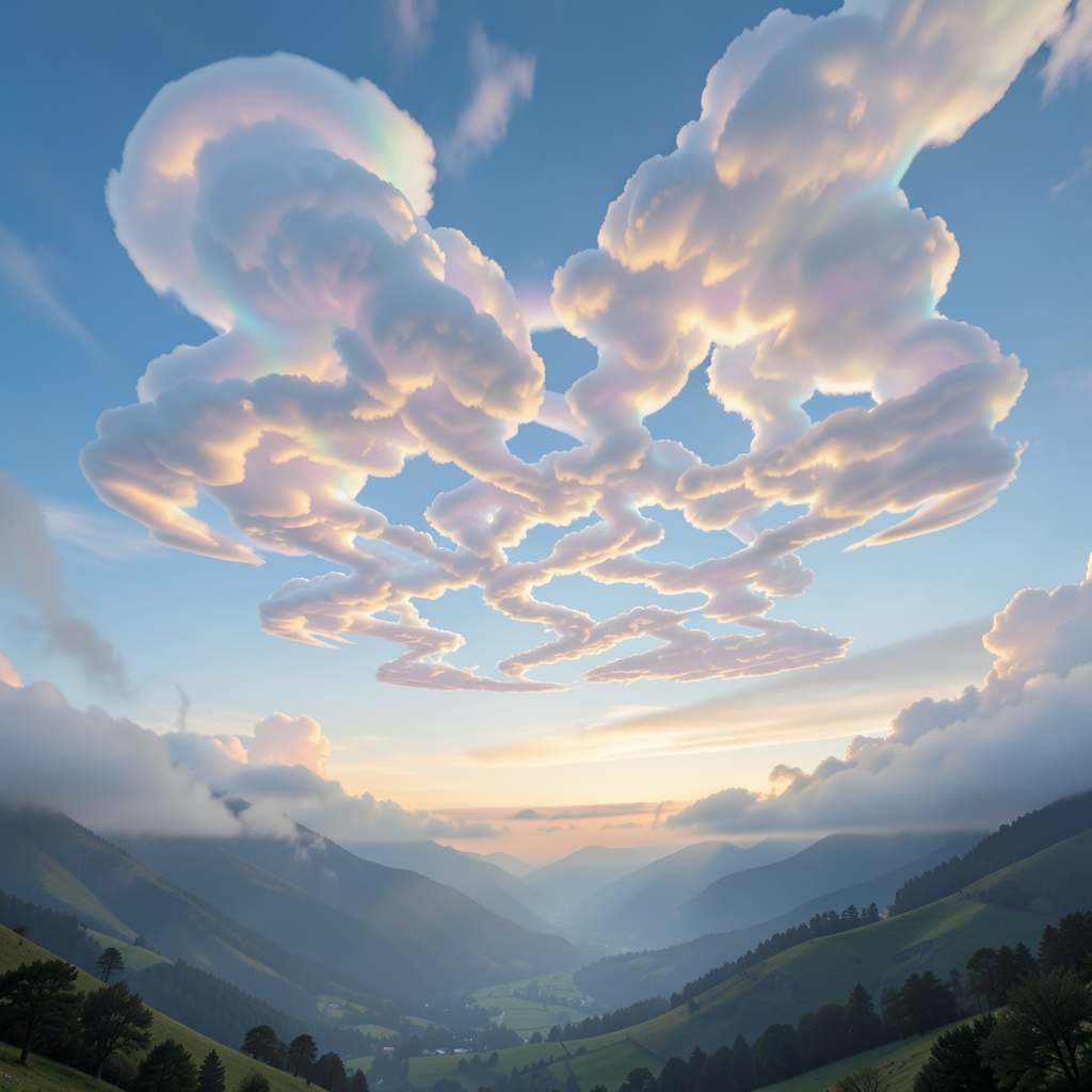Luminous Cloud Lattice