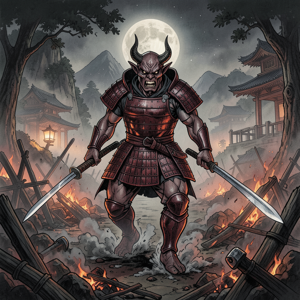 Hannya Ash Battle