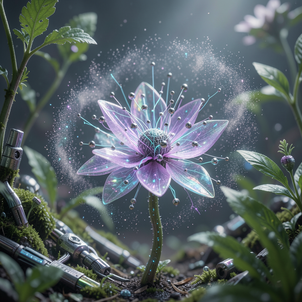 Nanobot Pollen Cloud