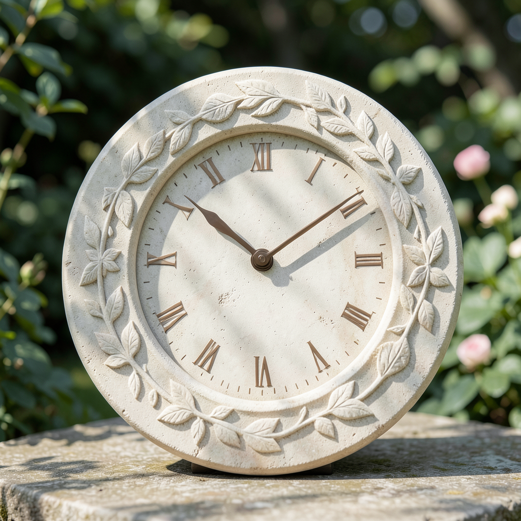Carved Garden Dial