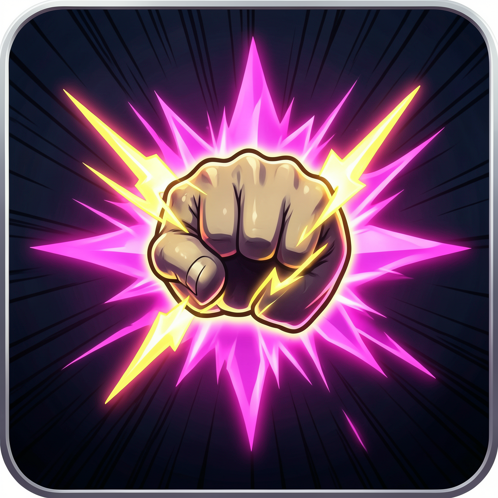 Neon Thunder Punch